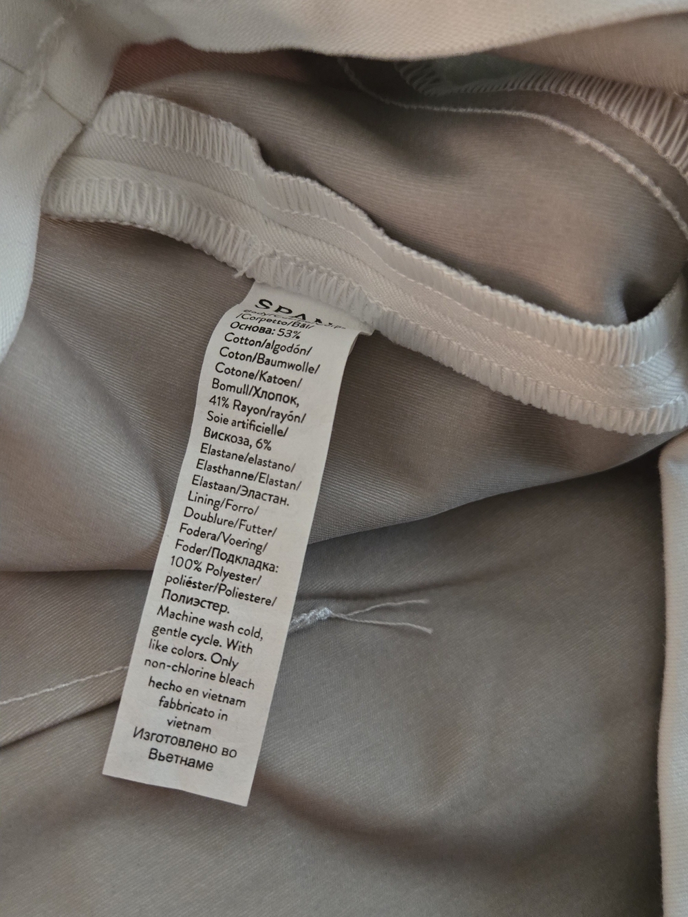 Spanx White Wide-Leg Pants NWT - Picture 7 of 7